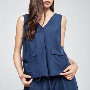 BCBGeneration Faux Suede Cargo Tank "Vest"